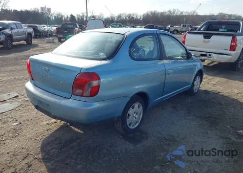 2002 Toyota Echo from USA, damaged, VIN JTDAT123320224293